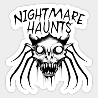 Nightmare haunts Sticker